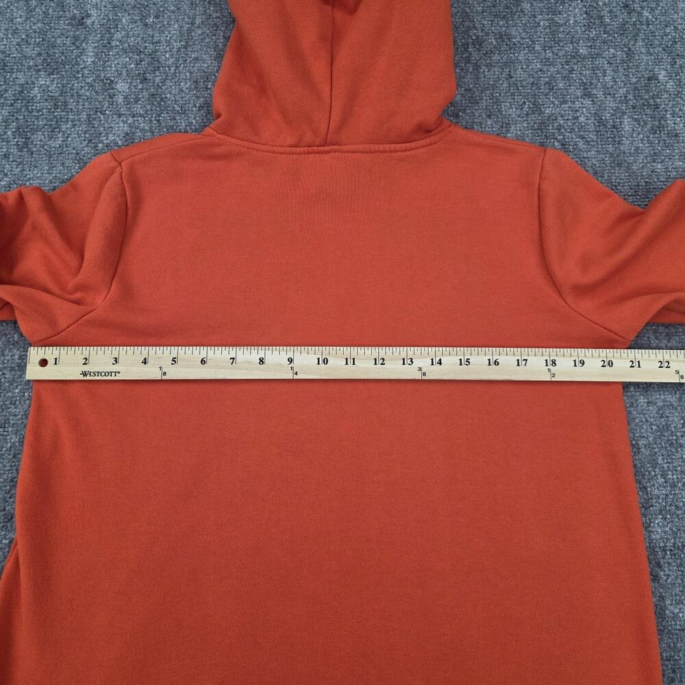 Clemson Tigers Sweatshirt Mens Large Orange Hoodie NCAA Colosseum Paw Pullover - Picture 4 of 15